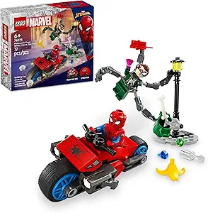 LEGO Marvel Motorcycle Chase: Spider‑Man vs. Doc Ock (10950)